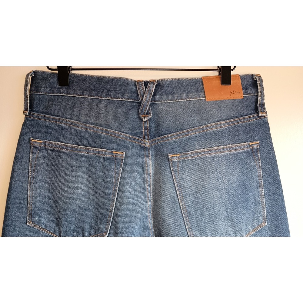 J.Crew High Rise Slouchy Boyfriend Jeans Womens 26 Medium Wash Straight NWOT - Picture 5 of 13